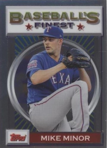 2020 Topps Finest Flashbacks - Mike Minor #143