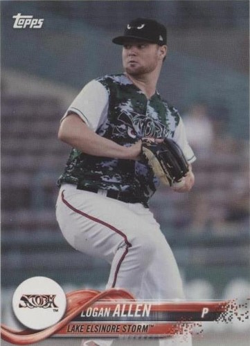 2018 Topps Pro Debut - Logan Allen #65
