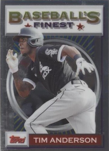 2020 Topps Finest Flashbacks - Tim Anderson #44