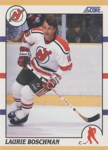 1990-91 Score Rookie & Traded - Laurie Boschman #63T