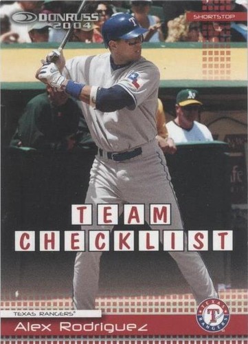 2004 Donruss - Alex Rodriguez #383