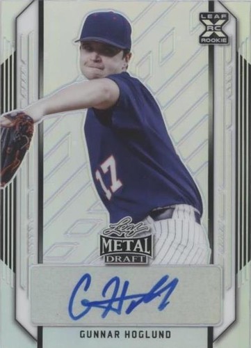 2021 Leaf Metal Draft - Gunnar Hoglund #BA-GH1