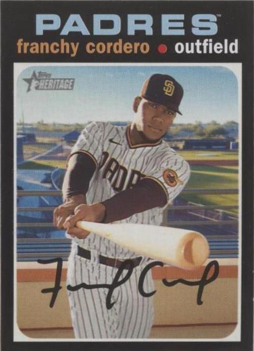 2020 Topps Heritage High Number - Franchy Cordero #584