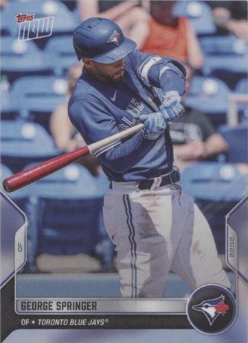 2022 Topps Now Road to Opening Day - George Springer #OD-63