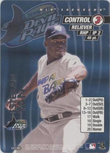 2001 MLB Showdown - Esteban Yan #432