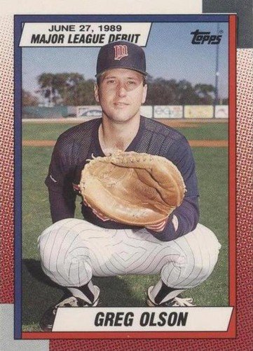 1989-90 Topps Major League Debut 1989 - Greg Olson #93
