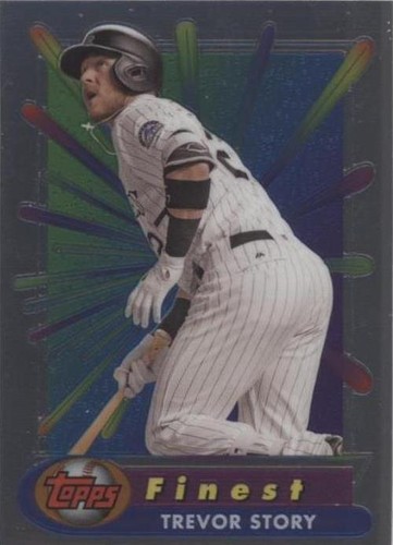 2017 Topps Finest - Trevor Story #BR-TS