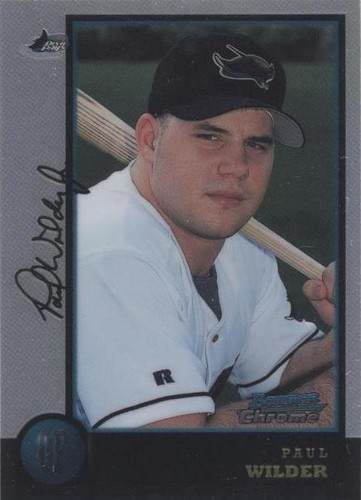 1998 Bowman Chrome - Paul Wilder #99