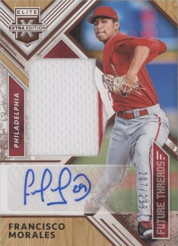 2018 Panini Elite Extra Edition - Francisco Morales #FTSA-FM