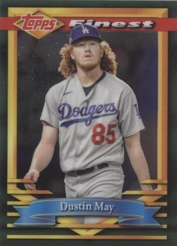 2021 Topps Finest Flashbacks - Dustin May #199