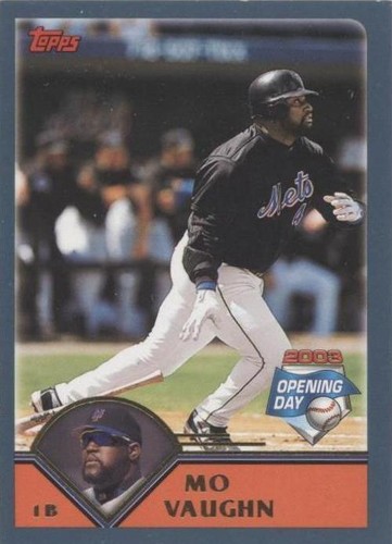 2003 Topps Opening Day - Mo Vaughn #86
