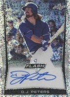 2018 Leaf Flash - D.J. Peters #BA-DJP