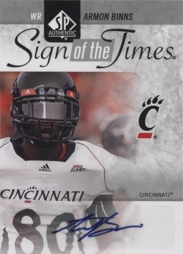 2011 SP Authentic Armon Binns #ST-BI