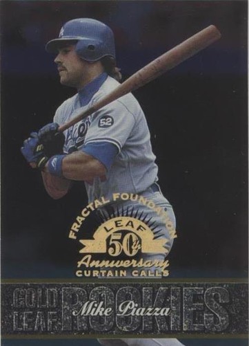 1998 Leaf Fractal Foundation - Mike Piazza #152