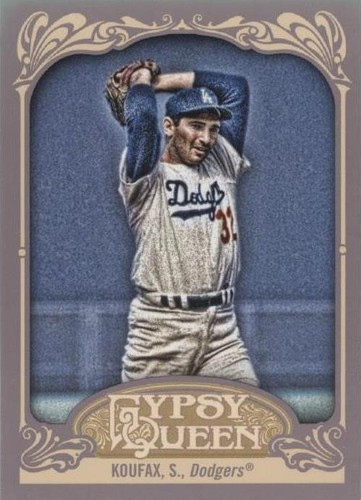 2012 Topps Gypsy Queen - Sandy Koufax #290