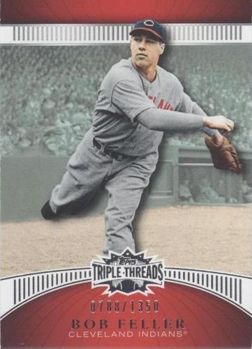 2010 Topps Triple Threads - Bob Feller #28