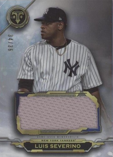 2019 Topps Triple Threads - Luis Severino #SJR-LS3