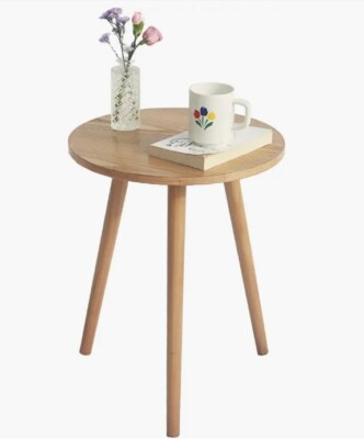 Small white 2024 accent table