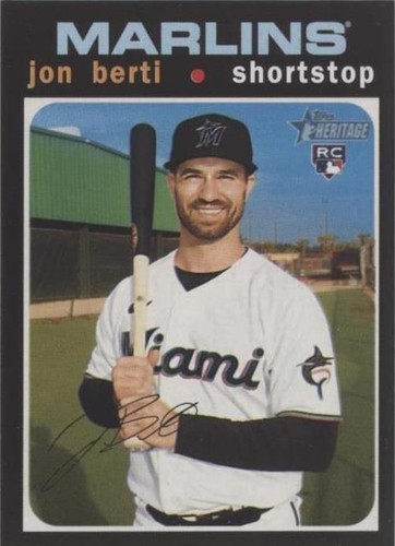 2020 Topps Heritage High Number - Jon Berti #540