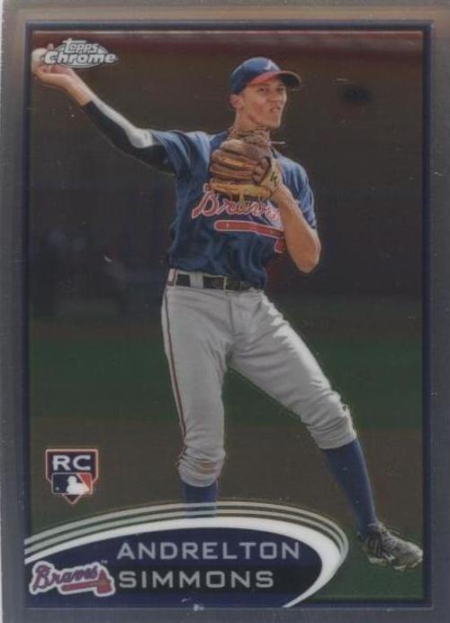 Topps Chrome 2012 - Andrelton Simmons #182