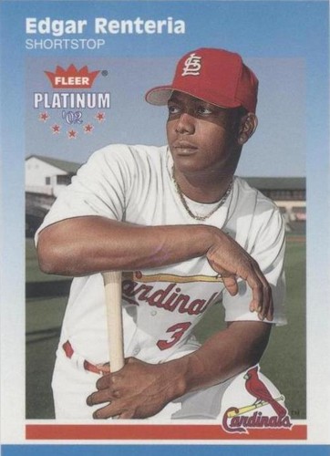 2002 Fleer Platinum - Edgar Renteria #171