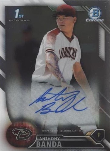 2016 Bowman Chrome - Anthony Banda #CPA-ABA