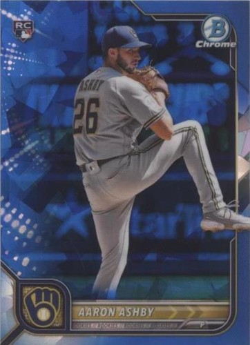 2022 Bowman Chrome Sapphire Edition - Aaron Ashby #33