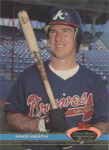 1991 Topps Stadium Club - Mike Heath #393