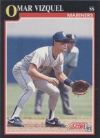 1991 Score - Omar Vizquel #299