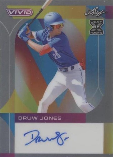 2022 Leaf Vivid - Druw Jones #BA-DJ1