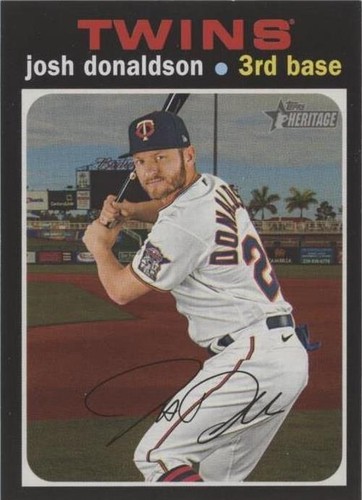 2020 Topps Heritage High Number - Josh Donaldson #503