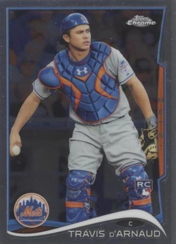 2014 Topps Chrome - Travis d'Arnaud #124