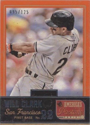 2013 Panini America's Pastime - Will Clark #152
