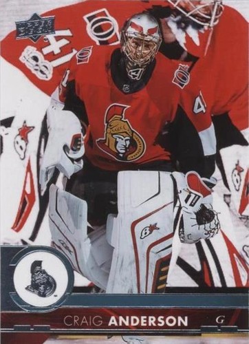 2017-18 Upper Deck - Craig Anderson #380