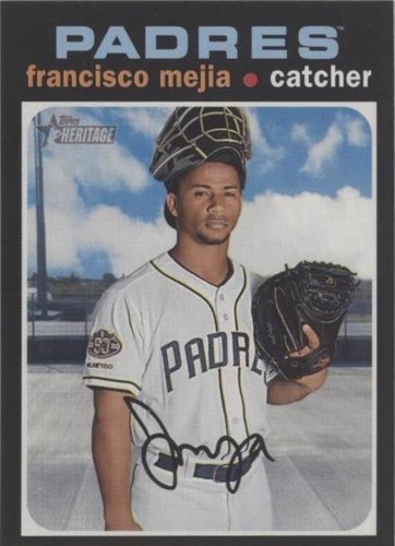 2020 Topps Heritage - Francisco Mejia #191