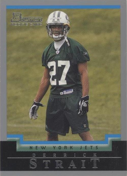 2004 Bowman Derrick Strait #246