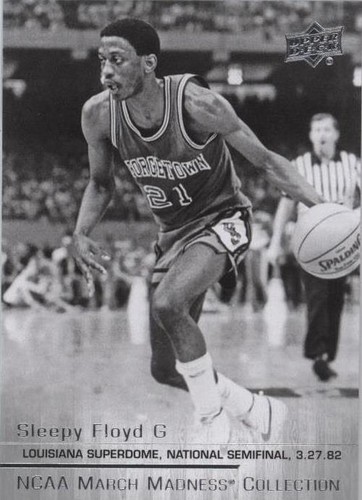 2014-15 Upper Deck NCAA March Madness Collection - Sleepy Floyd #SF-1