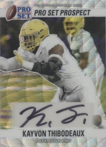 2022 Leaf Pro Set Metal Kayvon Thibodeaux #90-KT1