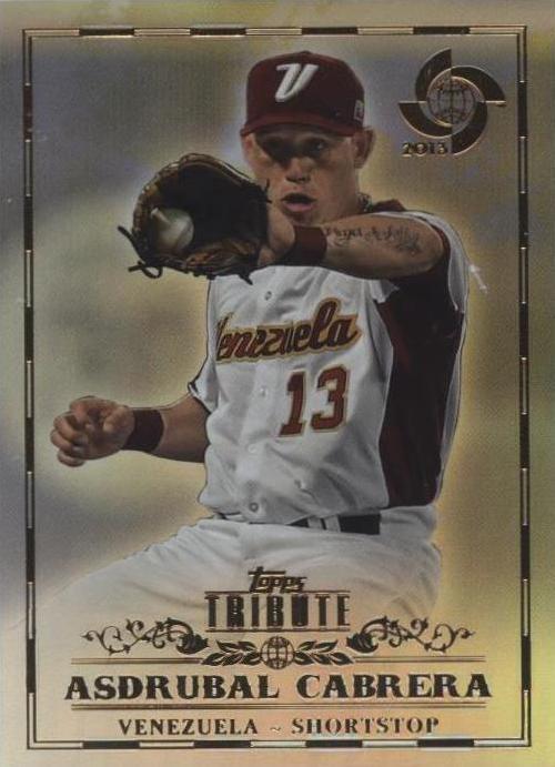 2013 Topps Tribute WBC - Asdrubal Cabrera #86