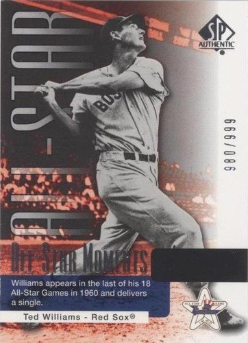 2004 SP Authentic - Ted Williams #143