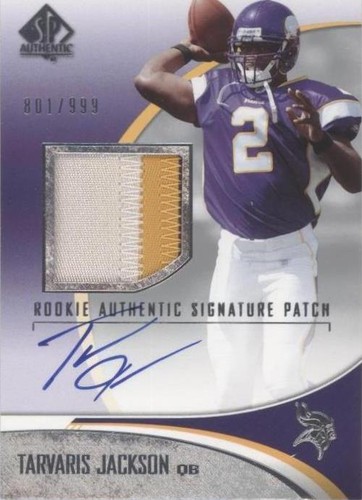 2006 SP Authentic Tarvaris Jackson #255