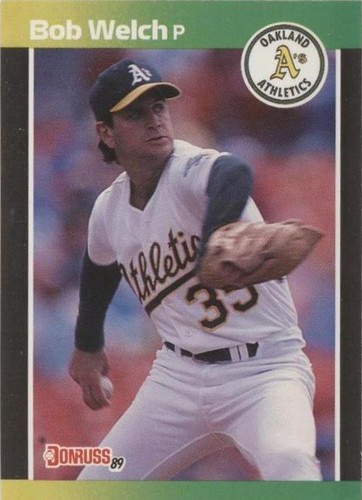 1989 Donruss - Bob Welch #332