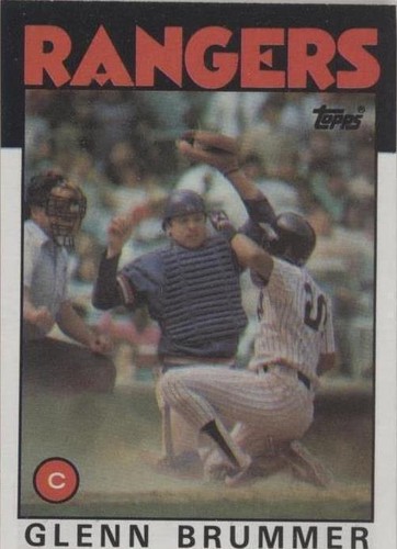 1986 Topps - Glenn Brummer #616