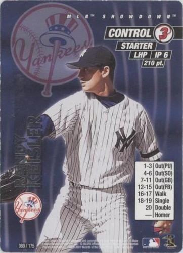 2001 MLB Showdown Pennant Run - Randy Keisler #080