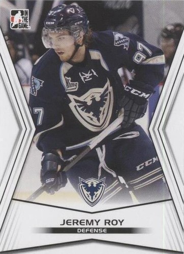 2014-15 Leaf In the Game CHL Top Prospects - Jeremy Roy #04