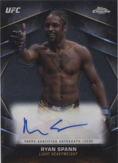 2024 Topps Chrome UFC - Ryan Spann #CVA-RSP