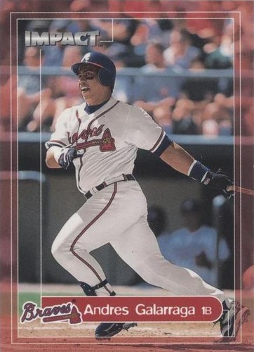 2000 Fleer Impact - Andres Galarraga #25