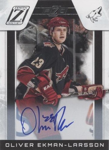 2010-11 Zenith - Oliver Ekman-Larsson #207