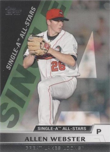 2011 Topps Pro Debut - Allen Webster #SA17
