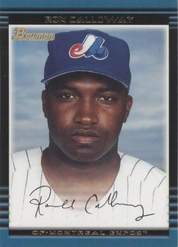 2002 Bowman - Ron Calloway #256